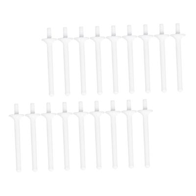 Beavorty Nose Hair Wax Sticks 60pcs Disposable Plastic Applicators for Nostril Cleaning and Hair Removal