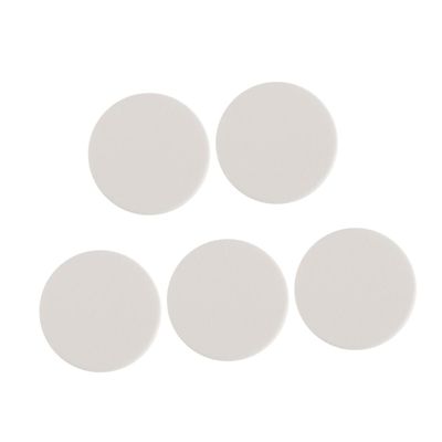 Ipetboom 5Pcs Cotton Makeup Blending Powder Puff Soft Round Cosmetic Sponge for Foundation Application for Home Salon Travel Use Gentle Delicate Skin