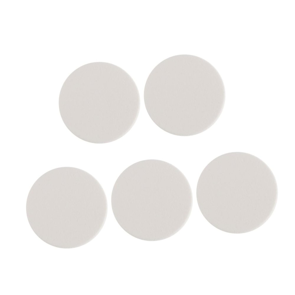 Ipetboom 5Pcs Cotton Makeup Blending Powder Puff Soft Round Cosmetic Sponge for Foundation Application for Home Salon Travel Use Gentle Delicate Skin