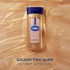 Vaseline Glazed and Glisten Sunlit Glow Body Gel Oil Vanilla Cocoa Shimmering with Ultra-Hydrating Lipids and 100% Pure Cocoa Butter, 6.8 Oz view 3