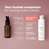 N'ua Stretch Marks Oil | 100% natural ingredients | Rosehip oil and coconut oil | Reduces and Prevents the appearance of marks | Soothes itchiness and dryness | Quick-absorbing, lightweight formula view 4