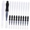 Beaupretty 60 Pcs Micro Eyebrow Brush with Caps Brow Lamination Tool for Professional Use Micro Brushes for Eyebrow Care and Shaping view 1
