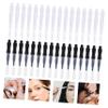 Beaupretty 60 Pcs Micro Eyebrow Brush with Caps Brow Lamination Tool for Professional Use Micro Brushes for Eyebrow Care and Shaping view 3
