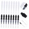 Beaupretty 60 Pcs Micro Eyebrow Brush with Caps Brow Lamination Tool for Professional Use Micro Brushes for Eyebrow Care and Shaping view 4