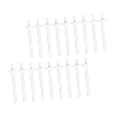 NOLITOY 60pcs Professional Waxing Sticks for Nostril and Facial Hair Removal Safe and Smooth Plastic Applicators