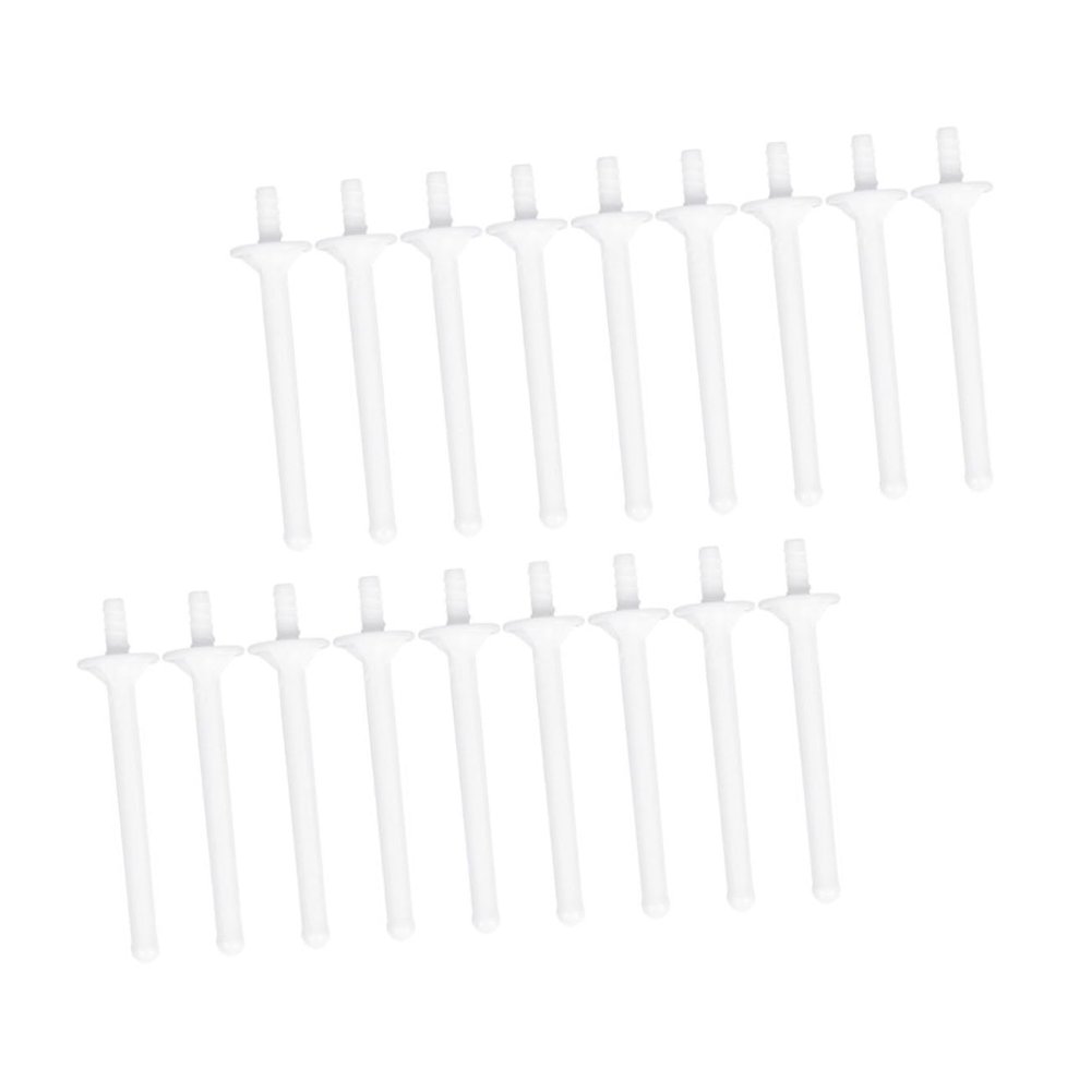 NOLITOY 60pcs Professional Waxing Sticks for Nostril and Facial Hair Removal Safe and Smooth Plastic Applicators