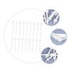 NOLITOY 60pcs Professional Waxing Sticks for Nostril and Facial Hair Removal Safe and Smooth Plastic Applicators view 2