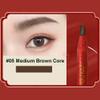 5Pcs Peel-off Eyebrow Tattoo Pencil - Waterproof Permanent Makeup with Pull Cord Mapping Easy Apply Long-Lasting Cosmetics (Red Paper-Medium Brown Core) view 2