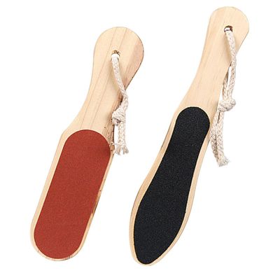 Beaupretty 2Pcs Double Sided Foot Scrubbing Files for Dead Skin Removal Ergonomic Handle Removers for Foot Care Portable Foot Pedicure Tools