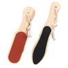 Beaupretty 2Pcs Double Sided Foot Scrubbing Files for Dead Skin Removal Ergonomic Handle Removers for Foot Care Portable Foot Pedicure Tools view 1