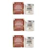 3 Pcs- Coconut-Scented Sea Salt Body Scrub: a Gentle, Moisturising Scrub That Exfoliates and Smooths The Skin.Moisturizing and Exfoliating Body, Face, Hand, Foot Scrub view 1