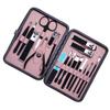 Beavorty 18-Piece Manicure and Pedicure Kit Stainless Steel Nail Clippers and Toenail Trimming Tools Professional Grooming Set for Home Use view 1