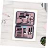 Beavorty 18-Piece Manicure and Pedicure Kit Stainless Steel Nail Clippers and Toenail Trimming Tools Professional Grooming Set for Home Use view 3