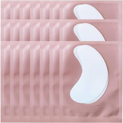 50 Pairs Professional Under Eye Gel Patches for Eyelash Extensions & Hydration | Collagen-Infused Lint-Free Eye Pads for Salon & Home Use | Soothing & Moisturizing Under Eye Treatment