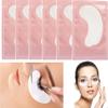 50 Pairs Professional Under Eye Gel Patches for Eyelash Extensions & Hydration | Collagen-Infused Lint-Free Eye Pads for Salon & Home Use | Soothing & Moisturizing Under Eye Treatment view 2