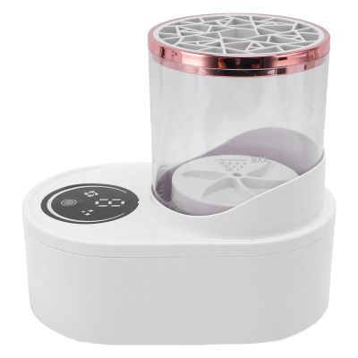 Depisuta Electric Makeup Brush Cleaner, 850RPM Automatic Makeup Brush Cleaner, 5 Minutes Time, Easy to Operate, Portable USB Deep Cleaning for Make Up Lovers & Professionals