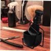 Ipetboom Men's Shaving Brush Set Bowl and Stand 3-Piece Manual Shaving Kit for Grooming Includes Beard Brush Holder for Daily Use and Barbershop Essentials view 3