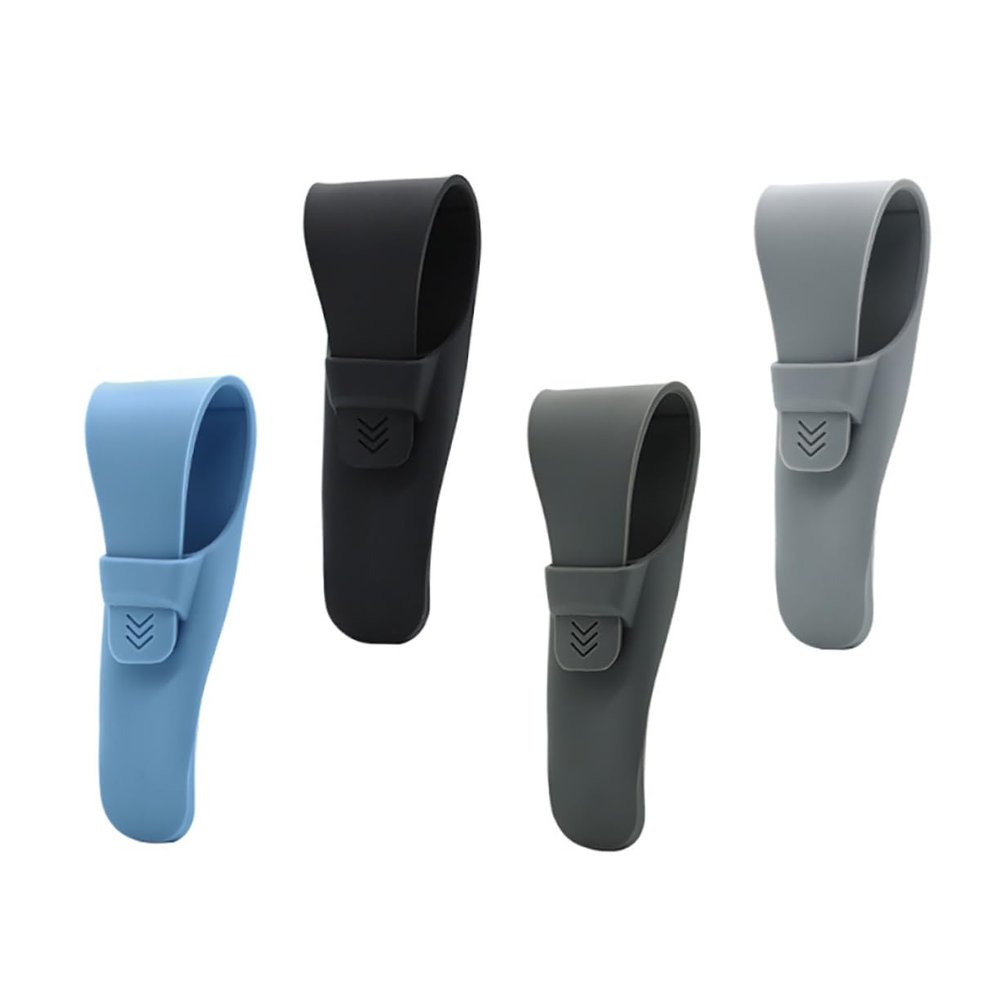 Gogogmee 4pcs Silicone Razor Cases for Travel Portable Shaver Carrying Bag Safety Cover Compatible Manual Razors for Men and Women Go