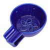 DINHEAROM 1Pc Portable Ceramic Shaving Soap Bowl for Men Comfortable Grip Barber Tool Wide Mouth Design Durable Safe Lathering Accessory for Home Travel Use view 1