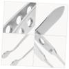 PAMINGONO 2pcs Stainless Steel Eyelid Tweezer Meibomian Gland Expressor Tool for Women Eyelid Forceps with Smooth Edges for Use Beauty Salons and Home Care view 4
