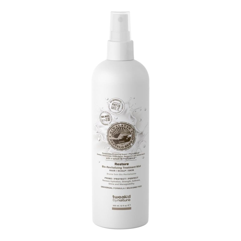 Tweak'd by Nature PhytoMilk Restore Bio-Revitalizing Treatment Mist - 12 fl. oz. (12 fl oz., PhytoMILK)