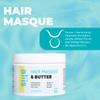 ALIIS Hair Masque & Butter  Deep Moisture Treatment for Dry, Damaged, or Frizzy Hair | Restorative, Plant-based, Color-Safe Hair Mask | Sulfate-Free | 8 oz view 3
