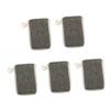 BIUDECO 5pcs Black Linen Soap Storage Bags Exfoliating Mesh Soap Net Pouches for Bathing and Shower Use view 1