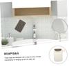 BIUDECO 5pcs Black Linen Soap Storage Bags Exfoliating Mesh Soap Net Pouches for Bathing and Shower Use view 3