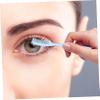 BIUDECO 100pcs Mini Eyelash Brush and Brow Comb Set Waterproof Eyelash Separator Tool for Makeup Application for Home Use Random Color view 3