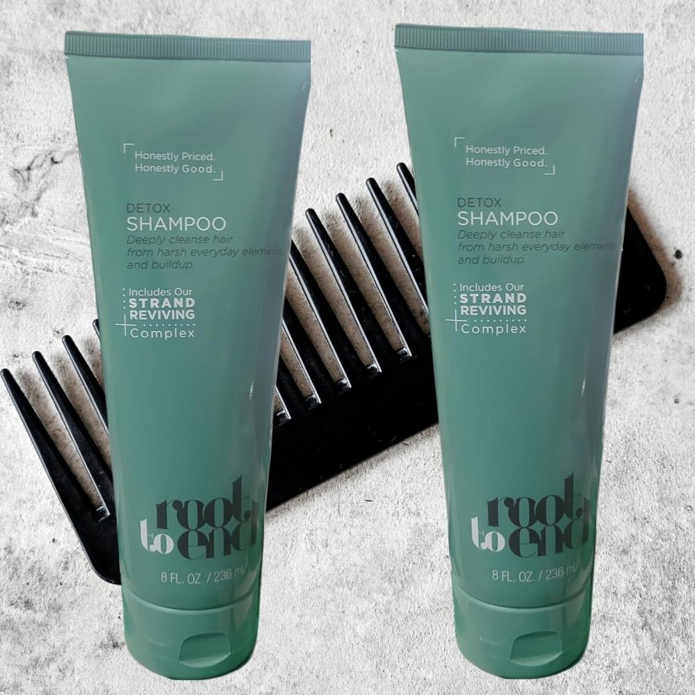 2 - Detox Shampoos Strand Reviving Complex - Root To End Shampoo set - 8 FL OZ -236ML Each