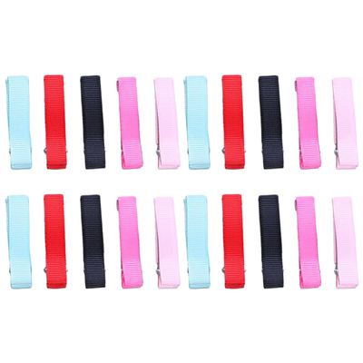 Beaupretty Duckbill Hair Clips 50PCS Cloth Alligator Clips for Women and Girls Sturdy Hairpins for Styling and Sectioning for DIY Bows and Crafts