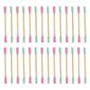 HAPINARY 1000Pcs Disposable Cotton Swabs Double Headed Cleaning Sticks Versatile Applicator for Makeup Ear Cleaning Crafting and Daily Use Random Colors view 2