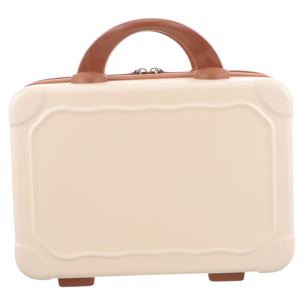 CTIRCHIU Portable Makeup Travel Case Cute Cosmetic Suitcase for Women Capacity Design for Easy Storage Durable Material for Makeup Jewelry and Stationery
