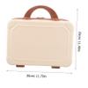 CTIRCHIU Portable Makeup Travel Case Cute Cosmetic Suitcase for Women Capacity Design for Easy Storage Durable Material for Makeup Jewelry and Stationery view 2