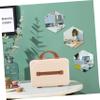 CTIRCHIU Portable Makeup Travel Case Cute Cosmetic Suitcase for Women Capacity Design for Easy Storage Durable Material for Makeup Jewelry and Stationery view 4