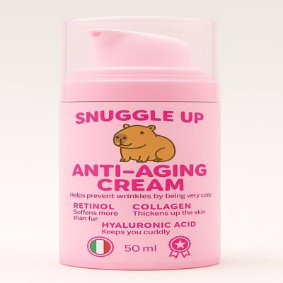 3 letters CAPYBARA Anti-Aging Cream (50ml)  Deep Hydration & Youthful Radiance