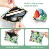 2Pcs Shrapnel Pouch for Purse, Cartoon Fruit-802 Waterproof Makeup Bag, Portable Pouch for Women Gifts view 3