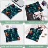2Pcs Octopus Art-632 Pocket Cosmetic Bag for Purses, Waterproof Makeup Bag Cosmetic Pouch, Portable No Zipper Makeup Bag view 4
