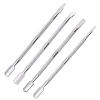 4 Pcs/Set Steel Double-Ended Cuticle Pusher Dead Skin Remover Manicure Cleaner Care Nails Art Tool All for Manicure Set view 1