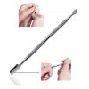 4 Pcs/Set Steel Double-Ended Cuticle Pusher Dead Skin Remover Manicure Cleaner Care Nails Art Tool All for Manicure Set view 2