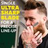 The Beard Club Straight Razor for Men - Navajas Para Barbero - Barber Straight Edge Razor Kit - Single Derby Blade Cutthroat With 5 Replaceable Stainless Steel Blades view 3