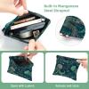 2Pcs Octopus Art-635 Pocket Cosmetic Bag for Purses, Waterproof Makeup Bag Cosmetic Pouch, Portable No Zipper Makeup Bag view 3