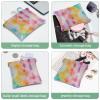 2Pcs Shrapnel Pouch for Purse, Tie Dyeing Art-271 Waterproof Makeup Bag, Portable Pouch for Women Gifts view 4