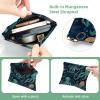 2Pcs Octopus Art-638 Pocket Cosmetic Bag for Purses, Waterproof Makeup Bag Cosmetic Pouch, Portable No Zipper Makeup Bag view 3