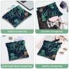 2Pcs Octopus Art-638 Pocket Cosmetic Bag for Purses, Waterproof Makeup Bag Cosmetic Pouch, Portable No Zipper Makeup Bag view 4
