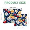 2Pcs Shrapnel Pouch for Purse, Cartoon Fruit-775 Waterproof Makeup Bag, Portable Pouch for Women Gifts view 2