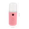 SOESFOUFU Portable USB Nano Mist Facial Steamer Handheld Design Hydrating Spray Device for Skin Types Travel-Friendly Beauty Tool 100ml Capacity view 2