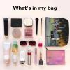 GDSHJKLW Linen Makeup Bag For Women, Waterproof Travel Cosmetic Organizer Lightweight Zipper Travel Toiletry Bag Organizer Germany Neuschwanstein Castle Makeup Brushes Storage Bag view 3