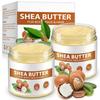 African Shea Butter Raw,Pure Unrefined Shea Butter Cream Body Oil for Skin & Hair,Deep Moisturizer&Repairs & Protects Skin (2 Pack) view 1