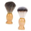 HOODANCOS 2Pcs Professional Shave Brush Soft Hair Salon Cleaning Facial Cleansing Brush Durable Maker for Shaving Barber Supplies and Home Use view 1